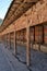 The Tibetan kora or pilgrimage and prayer wheels in Xiahe Labra