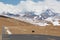 Tibetan landscape on the Friendshiip Highway in Tibet