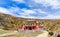 Tibetan monastery by village Heping Fahui in Sichuan