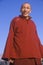 Tibetan Monk at Tibetan Monastery in Woodstock New York