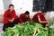 Tibetan monks