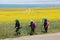 Tibetan pilgrimage at Qinghai Lake in 2015