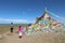 Tibetan pilgrimage at Qinghai Lake in 2015