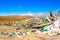 Tibetan prayer flags of Mt. Qomolangma(Everest) National Nature Reserve