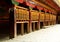 Tibetan prayer wheels in songzanlin monastery