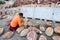 Tibetan rock painting artist