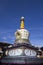 Tibetan style stupa in Shangrila old town ,China