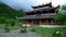 Tibetan Temple in Huanglong