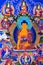 Tibetan thangkas Buddha picture