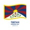 Tibetan Uprising Day vector
