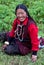 Tibetan woman in Upper Dolpo, Nepal