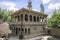 Tibetian style wooden mosque in Baltistan region Pakistan