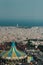 Tibidabo amusement park wheel Barcelona