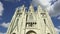 Tibidabo church temple, at the top of tibidabo hill, Barcelona, Spain