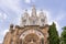 Tibidabo Hill in Barcelona with Sagrat Cor Church