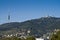 Tibidabo Mount in Barcelona, Spain