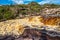 The Tiburtino waterfall in Mucuge, in the Chapada Diamantina, in Bahia, Brazil. Sempre Viva park