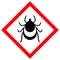 Tick alert warning sign