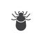 Tick animal icon vector