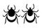 Tick insect vector icon