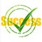 Tick Success Means Succeed Progress And Checkmark