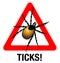 Tick warning
