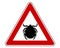 Tick warning sign