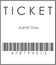 Ticket with Barcode