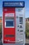 Ticket machine to buy tickets for Deutsche Bahn and local public transport
