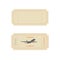 Ticket template in vintage old retro style as blank empty vector design and boarding pass example flat cartoon