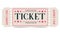 Ticket theatre, cinema, circus, event, exhibition