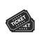 Ticket vector icon