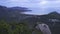 Tidal river in Wilsons promontory in Australia, seen from Mount Bishop