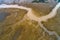 Tidal texture of coastal mudflat in the east of Jiangsu Province, Yellow Sea, China