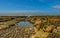 Tide out at a Sussex beach