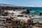 Tide Pools and Exposed Lava Reef on Anaeho\\\'omalu Bay