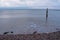 The Tide Retreats From The Shoreline On The Bay Of Fundy