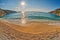 Tide & Wave at Sunset Myrtos Beach in Kefalonia, Greece