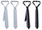 Tie. Business neck ties. Isolated Tie