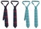 Tie. Business neck ties. Isolated Tie