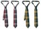 Tie. Business neck ties. Isolated Tie