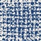 Tie dye indigo seamless pattern.