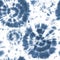 Tie dye shibori seamless pattern. Watercolour abstract texture