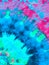 Tie Dye Spiral Background.