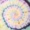 Tie Dye Spiral. Fantasy Fabric. Spiral Ink Textured Art. Rainbow Artistic Circle. Tiedye Swirl. Magic Spiral Illustration.