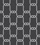 Tied Fishnet. Rope Seamless Pattern.