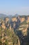 Tien mansan cliff view at Zhangjiajie