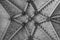 Tierceron star vaulted ceiling at Saint Anne Chapel or Chapel of the Conception Capilla de Santa Ana o de la concepcion
