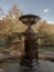 The tiered water fountain statues in Regent\\\'s park