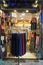 Ties, foulards and scarves shop in Rome, Italy